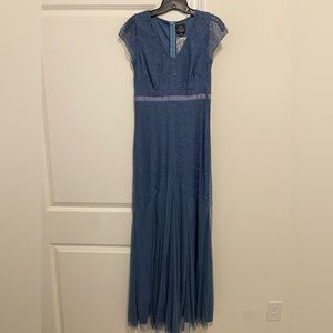 Adrianna Papell Beaded Maxi Dress